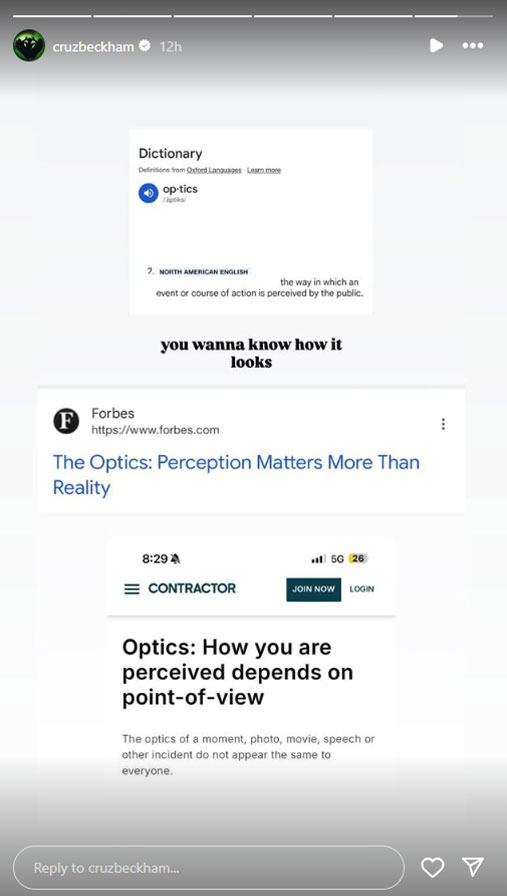 Brooklyn Beckham reignites feud with brothers Romeo, Cruz, with new update